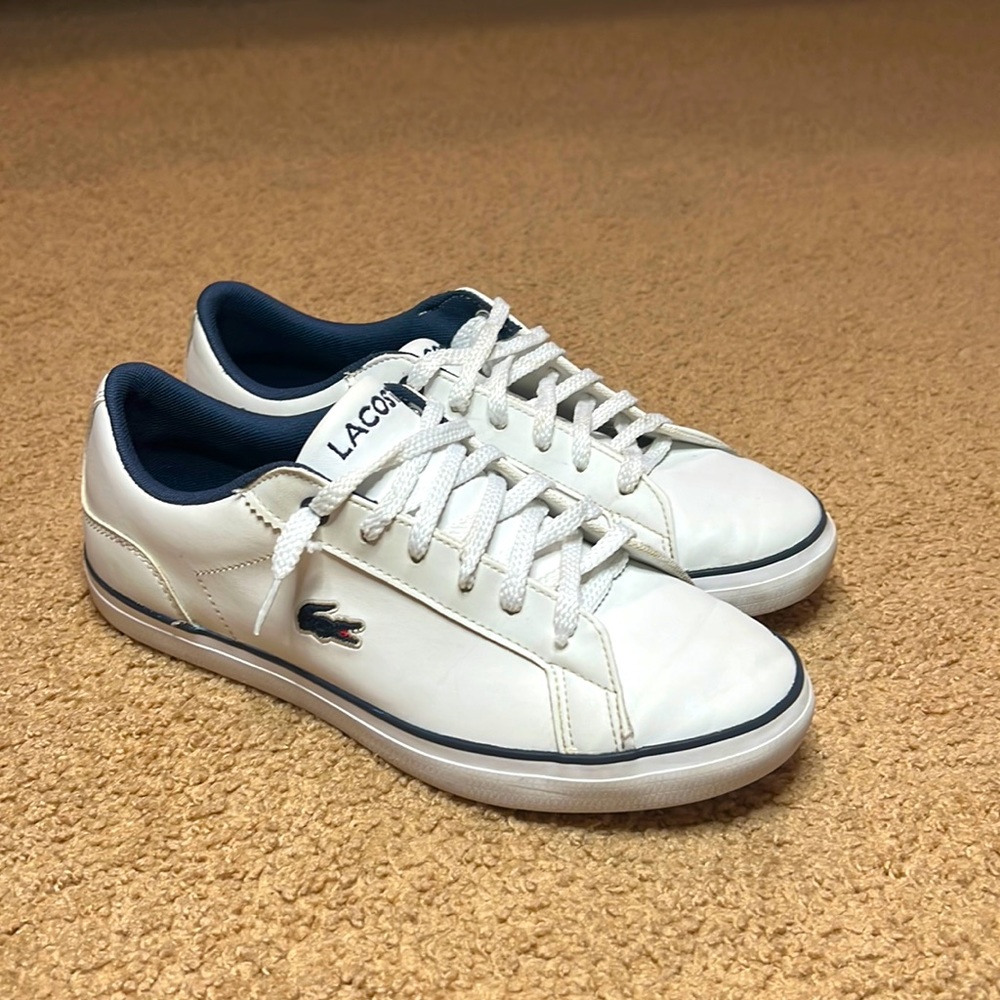 Kids Lacoste Low Court Shoes
